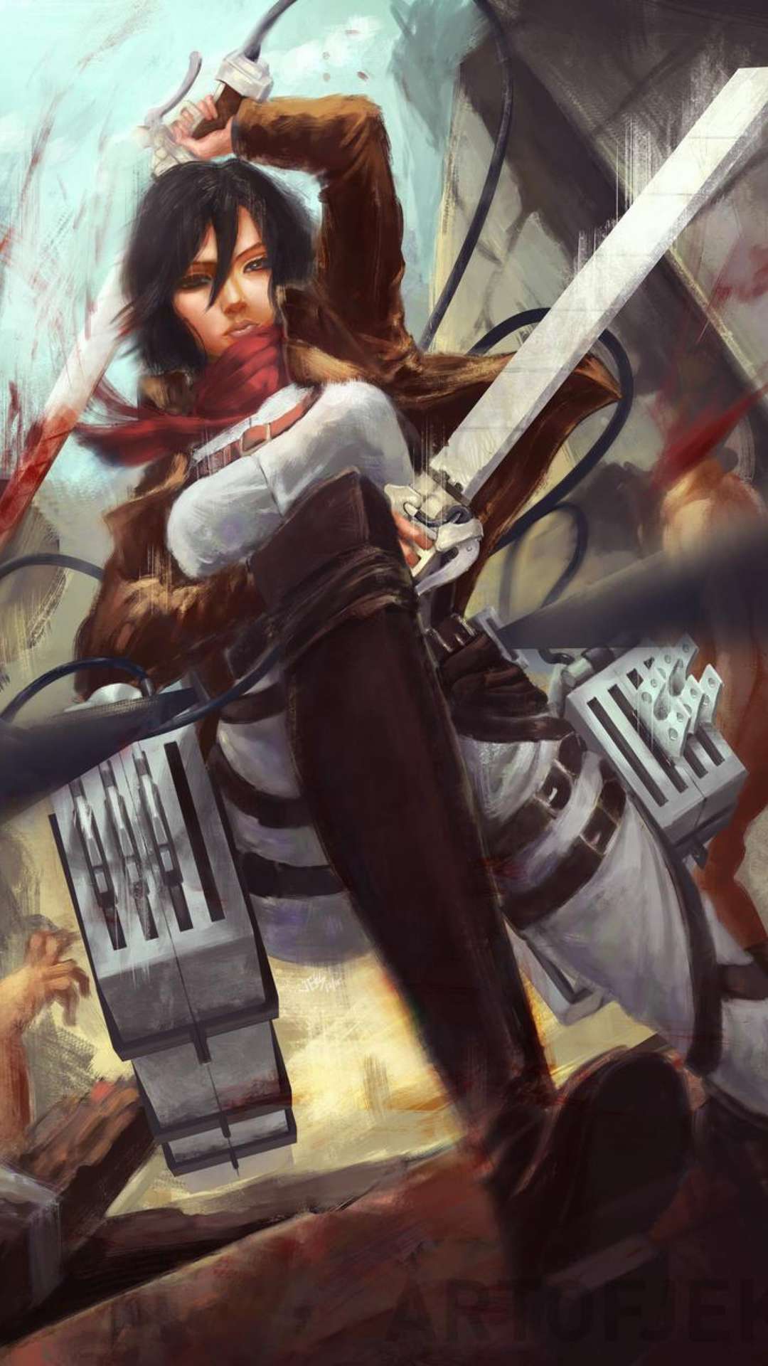 Wallpaper Mikasa Hd